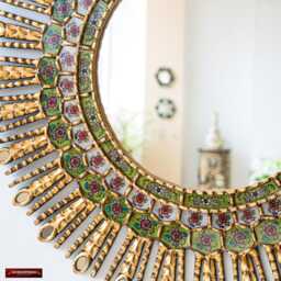 Large Gold Sunburst Mirror 30 - thumbnail 2