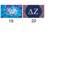 Pro-Graphx Delta Zeta Sorority Flag - 3' X 5' Dorm Tapestry Wall Decoration - thumbnail 3