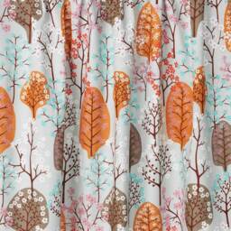 Pillow Cover Linen Blue Orange Brown Abstract Trees Flowers Herbs Botanical Decorative Pillow For Throw Pillows Floor Cushion Accent Pillows - thumbnail 3