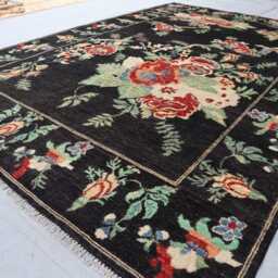 7x10 Ft Afghan Kazak Pictorial Rug - Brand New Luxury Rug Medallion Geometric Area Carpet For Living Room - thumbnail 3