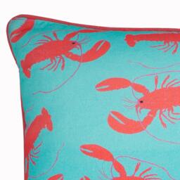 Lobster Pattern Cushion - thumbnail 3