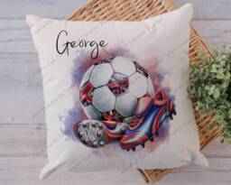 Football Cushion, Footballer, For Him, Gift, Football, Gift Footballer, Dad, Coach