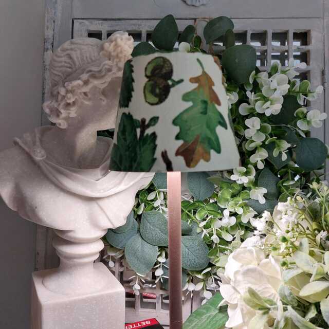 Cordless Touch Lamp. Beautiful Emma Bridgewater Inspired Trees/Leaves Usb Rechargeable Wireless Four Stand Colours Available - image 1