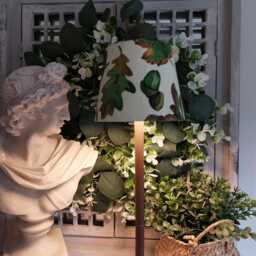 Cordless Touch Lamp. Beautiful Emma Bridgewater Inspired Trees/Leaves Usb Rechargeable Wireless Four Stand Colours Available - thumbnail 2