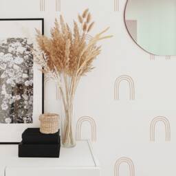 Arch Wall Decals - Modern Stickers, Boho Nursery Decor, Kids Room Art, Scandinavian Home Decor - thumbnail 3