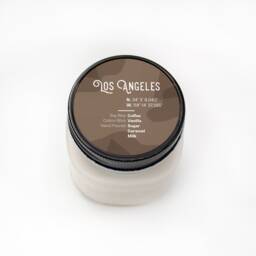 Los Angeles California Soy Wax Candle, Custom Coffee Scent, Small Batch, Eco-Friendly, Farmhouse Lover Gift - thumbnail 1
