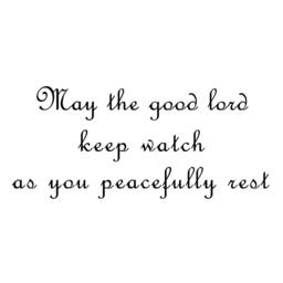 Nursery Vinyl Decal Wall Quotes As You Peacefully Rest Words Phrase - 053 - thumbnail 3
