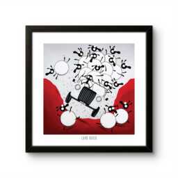 Lamb Rover Art Print - Funny Sheep & Car Pun Gift - thumbnail 1