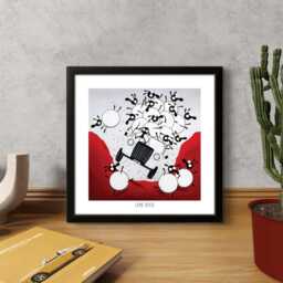 Lamb Rover Art Print - Funny Sheep & Car Pun Gift - thumbnail 3