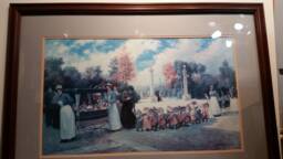 "Timoleon Marie Lobrichonprint ""Promenade Des Enfants" - thumbnail 1