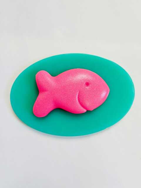 Disco Trophy Fish Wall Hanging Dopamine Decor Fake Food Gift Idea For Friend Nostalgic Maximalist Gallery Eclectic Art - image 1