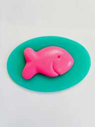Disco Trophy Fish Wall Hanging Dopamine Decor Fake Food Gift Idea For Friend Nostalgic Maximalist Gallery Eclectic Art - thumbnail 1