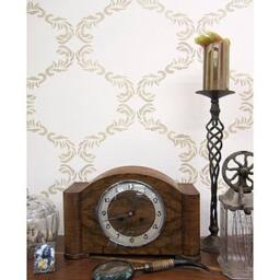 Chelsea Allover Wall Pattern - Large Scale Reusable Stencil Patterns For Walls Just Like Wallpaper Diy Decor - thumbnail 2