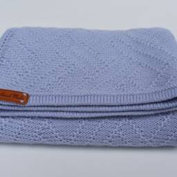 Knitted Baby Blanket For Crib Alpaca Warm Wool Wrap Afghan Throw Cover Newborn Baby Shower Gift Boy Girl - thumbnail 3