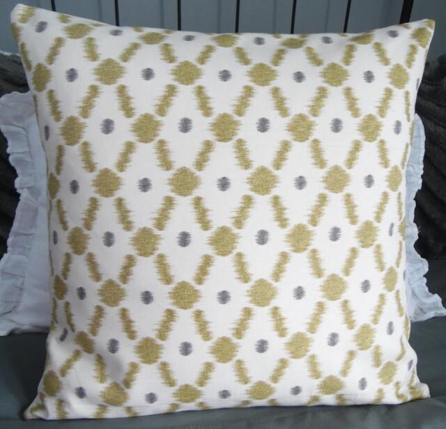 2 Color Options Konya Mink.charcoal & Scarlet.pillow Cover.ikat Slipcovers.pillows.toss Pillow.throw Pillow.home Decor.accent Pillows - image 1