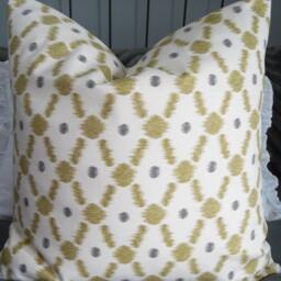 2 Color Options Konya Mink.charcoal & Scarlet.pillow Cover.ikat Slipcovers.pillows.toss Pillow.throw Pillow.home Decor.accent Pillows - thumbnail 3