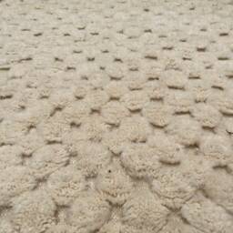 Handknotted Moroccan Rug 3x5 Ft Authentic Berber Checkered Wool - thumbnail 2