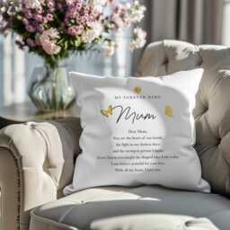 Mum Cushion Gift Mother's Day Birthday Present Sentimental Throw Pillowcase Cosy Home Decor Pillow From Daughter Son I Love You Mummy Mama - thumbnail 3