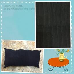 Vintage Handmade Tribal Hmong Embroidered Hemp Cotton Pillow Cover - thumbnail 2