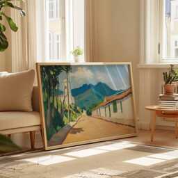 Bogota Colombia Art Print La Candelaria, South America Decor - thumbnail 3