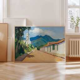Bogota Colombia Art Print La Candelaria, South America Decor - thumbnail 2