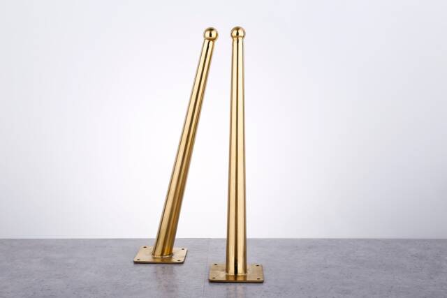 Brass Legs For Coffee Table, Bench Legs, Table Metal Table Legs, Ikea For Furniture - image 1
