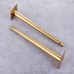 Brass Legs For Coffee Table, Bench Legs, Table Metal Table Legs, Ikea For Furniture - thumbnail 3