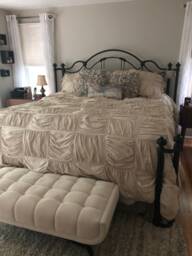 Ruched Bedding-Duvet Cover Oversized King 120x120-Full Queen Custom Shabby Chic Bedding Nurdanceyiz-French Country Home Cottage Cotton White