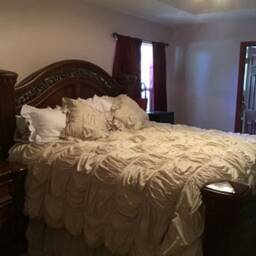 Ruched Bedding-Duvet Cover Oversized King 120x120-Full Queen Custom Shabby Chic Bedding Nurdanceyiz-French Country Home Cottage Cotton White - thumbnail 3