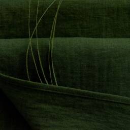 Forest Green Linen Bath Towel Set, Softened Pure - thumbnail 2
