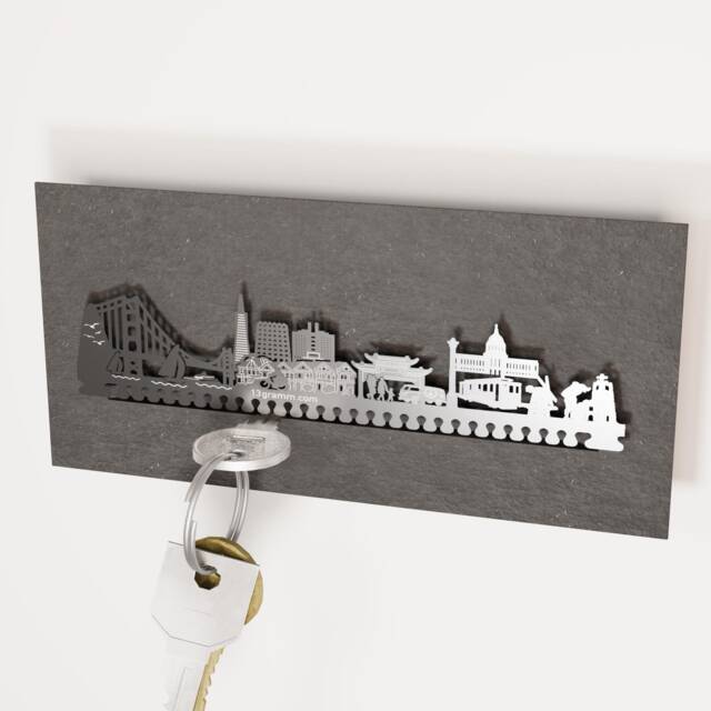San Francisco Souvenir Gift Tube - Iconic Landmarks & Delights in A Stylish Package Perfect Keepsake For City Lovers - image 1