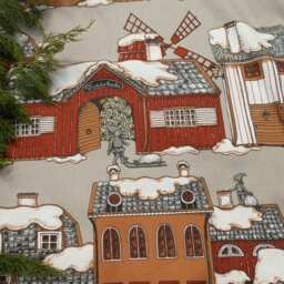 Christmas Home Decor Winter Decoration Tree Skirt Holiday Swedish Scandinavian Nordic - thumbnail 4