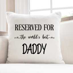 Grandad Cushion, Reserved For Gift, Daddy Birthday Gift Dad - thumbnail 4