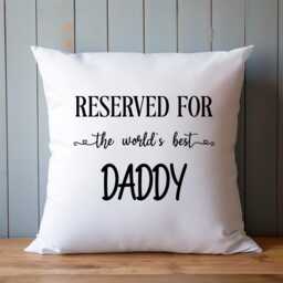 Grandad Cushion, Reserved For Gift, Daddy Birthday Gift Dad - thumbnail 2
