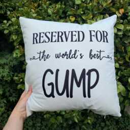 Grandad Cushion, Reserved For Gift, Daddy Birthday Gift Dad - thumbnail 3
