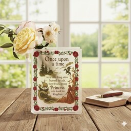 Aelin Throne Of Glass Acrylic Book Vase, Celaena Sardothien Fantasy Quote Decor, Sarah J. Maas Inspired Lover Gift Idea - thumbnail 3