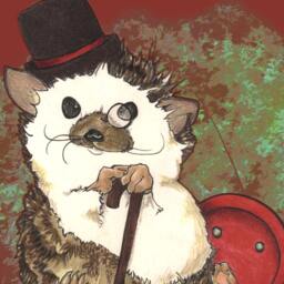 Mr. Darcy, Gentleman Hedgehog - 8x10 Print Cute Animals Art - Gentlemen Series - thumbnail 3
