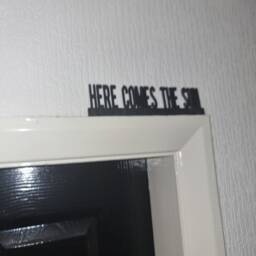 Here Comes The Sun Door Topper, Shelf Decor, Wall Quirky Home Interior Gift, Door Decoration - thumbnail 2