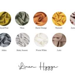 Handmade Linen Weighted Blanket Anxiety & Sleep Relief, Better Sleeping, Heavy Comforter For Adults Mother's Day Gift - thumbnail 4