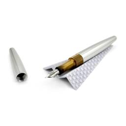 Minimalist Marble Pen Rest Oru Modern Desk Accessory - thumbnail 1