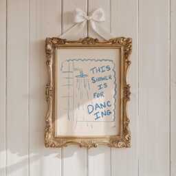 This Shower Is For Dancing Art Print - Funny Bathroom Art, Washroom Decor Poster Print, Hand Drawn Wall Decor, Typography - thumbnail 3
