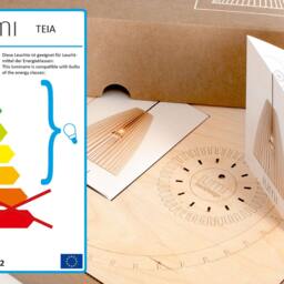 Teia Wood Pendant Light, Woodlamp, Lampshade Birch - thumbnail 4