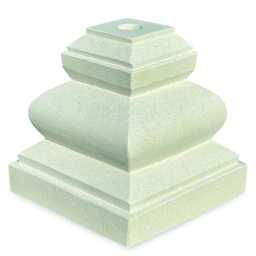 Bali Parasol Base Large Terrazzo White, 27Kg Standalone Garden - thumbnail 3