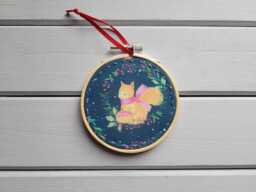 Squirrel Christmas Ornament