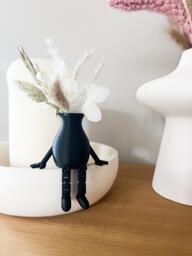 Mini Vase With Articulated Legs/3D Print Gift Idea Small Gift Thank You - thumbnail 1