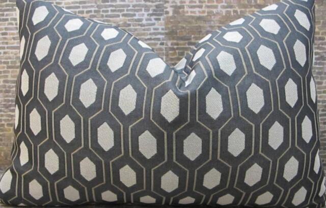 Designer Pillow Cover, Thom Filicia, Euclid, Tuxedo - image 1