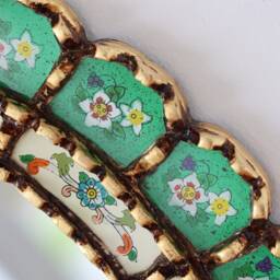 "Peruvian Mirrors ""Armoniosa Verde 45 cm" - thumbnail 3