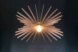 Chandelier Lighting, Pendant Light, Wood Ceiling Lamp, Wooden Light, Geometric Lamp, Dining Light, Pendant Lights Wood, Modern Light