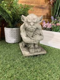 stone Garden Gothic Gargoyle Gremlin Devil Dragon Detailed Ornament - thumbnail 1