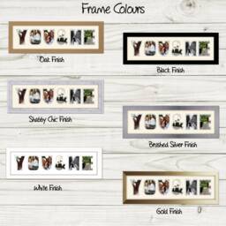 You & Me Photo Frame Word Name Special Gift - 58 By Photos in A Word - thumbnail 3